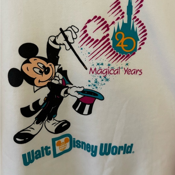 Vintage Disney World 20th Anniversary Sweatshirt Size (unisex) XL. - Picture 2 of 4